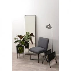 Zago Fauteuils Fauteuil Tissu Et Métal Gris Foncé Design -Fauteuils Shop fauteuil tissu et metal gris fonce design 2