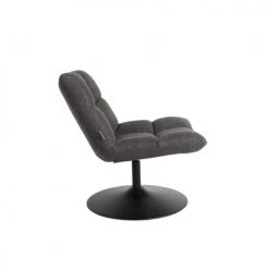 Dutchbone Fauteuils Fauteuil Tissu Pivotant Lounge Gris Anthracite 5 Dutchbone Fauteuils Fauteuil Tissu Pivotant Lounge Gris Anthracite -Fauteuils Shop fauteuil tissu pivotant lounge gris anthracite 5