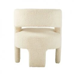 Maisons Du Monde Fauteuils Fauteuil Tripode à Bouclettes Blanches 3 Maisons Du Monde Fauteuils Fauteuil Tripode à Bouclettes Blanches -Fauteuils Shop fauteuil tripode a bouclettes blanches 1000 16 29 209949 3