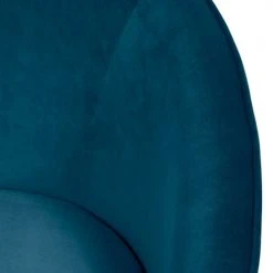 Zago Fauteuils Fauteuil Velours Bleu Foncé -Fauteuils Shop fauteuil velours bleu fonce 5
