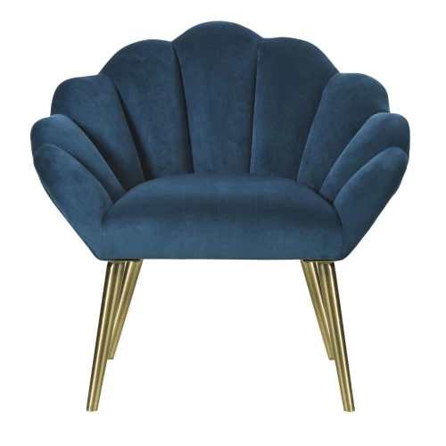 Fauteuil vintage bleu canard Maisons Du Monde Fauteuils Fauteuil Vintage Bleu Canard -Fauteuils Shop fauteuil vintage bleu canard 1000 1 4 187579 2