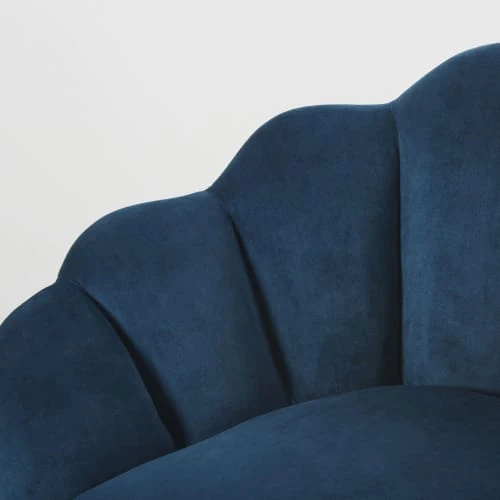Fauteuil vintage bleu canard Maisons Du Monde Fauteuils Fauteuil Vintage Bleu Canard -Fauteuils Shop fauteuil vintage bleu canard 1000 1 4 187579 4