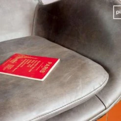 PIB Fauteuils Fauteuil Vintage En Cuir Marron -Fauteuils Shop fauteuil vintage en cuir marron 4