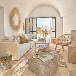 Maisons Du Monde Fauteuils Fauteuil Vintage En Rotin Et Mindi -Fauteuils Shop fauteuil vintage en rotin et mindi 1000 5 27 210890 7