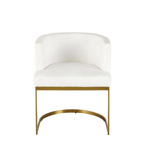 Fauteuil vintage en velours blanc Maisons Du Monde Fauteuils Fauteuil Vintage En Velours Blanc -Fauteuils Shop fauteuil vintage en velours blanc 1000 16 15 187016 2