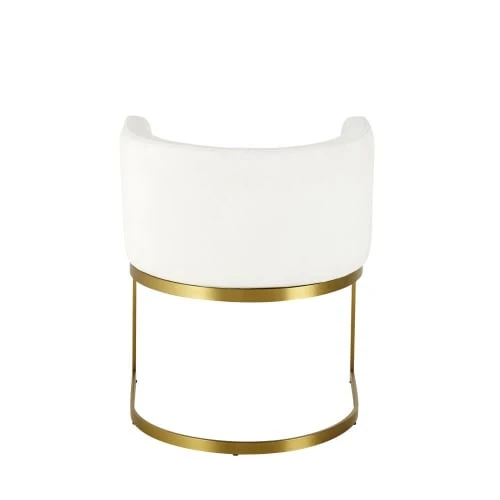 Fauteuil vintage en velours blanc Maisons Du Monde Fauteuils Fauteuil Vintage En Velours Blanc -Fauteuils Shop fauteuil vintage en velours blanc 1000 16 15 187016 5