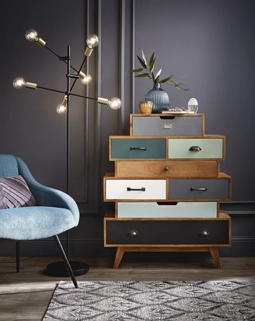 Fauteuil vintage en velours bleu et métal Maisons Du Monde Fauteuils Fauteuil Vintage En Velours Bleu Et Métal -Fauteuils Shop fauteuil vintage en velours bleu et metal 1000 2 20 155943 13