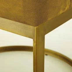 Maisons Du Monde Assises Fauteuil Vintage En Velours Jaune Moutarde -Fauteuils Shop fauteuil vintage en velours jaune moutarde 1000 14 13 187014 3