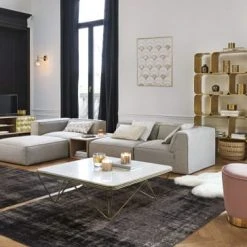 Maisons Du Monde Fauteuils Fauteuil Vintage En Velours Rose Poudré -Fauteuils Shop fauteuil vintage en velours rose poudre 1000 13 11 196278 7