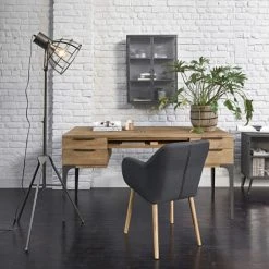 Maisons Du Monde Fauteuils Fauteuil Vintage Gris Anthracite -Fauteuils Shop fauteuil vintage gris anthracite 1000 14 25 165747 12