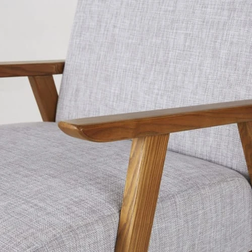 Fauteuil vintage gris clair Maisons Du Monde Fauteuils Fauteuil Vintage Gris Clair -Fauteuils Shop fauteuil vintage gris clair 1000 11 11 216081 3