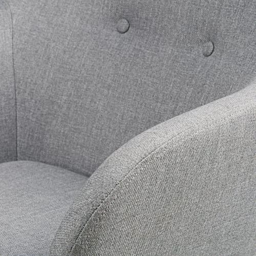 Fauteuil vintage gris clair Maisons Du Monde Assises Fauteuil Vintage Gris Clair -Fauteuils Shop fauteuil vintage gris clair 1000 15 12 165816 3