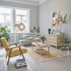 Maisons Du Monde Fauteuils Fauteuil Vintage Jaune Moutarde -Fauteuils Shop fauteuil vintage jaune moutarde 1000 5 10 176023 4