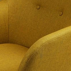 Maisons Du Monde Assises Fauteuil Vintage Jaune Olive -Fauteuils Shop fauteuil vintage jaune olive 1000 5 37 166333 3