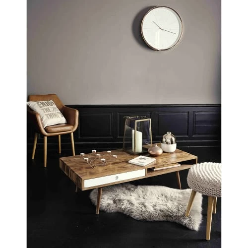 Fauteuil vintage marron Maisons Du Monde Assises Fauteuil Vintage Marron -Fauteuils Shop fauteuil vintage marron 1000 3 10 155400 3