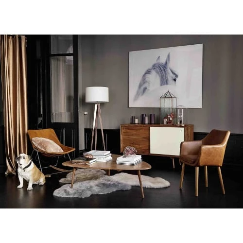 Fauteuil vintage marron Maisons Du Monde Assises Fauteuil Vintage Marron -Fauteuils Shop fauteuil vintage marron 1000 3 10 155400 6