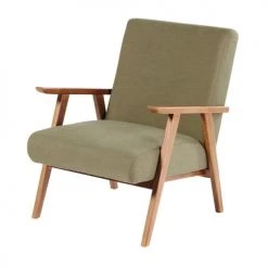 Maisons Du Monde Fauteuils Fauteuil Vintage Vert Kaki