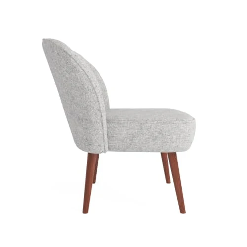 Petit fauteuil de salon en tissu gris Potiron Paris Fauteuils Petit Fauteuil De Salon En Tissu Gris -Fauteuils Shop petit fauteuil de salon en tissu gris 4