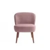 Potiron Paris Fauteuils Petit Fauteuil De Salon En Velours Rose Vintage
