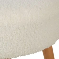 Maisons Du Monde Poufs Pouf à Bouclettes Blanches -Fauteuils Shop pouf a bouclettes blanches 1000 1 39 226441 3