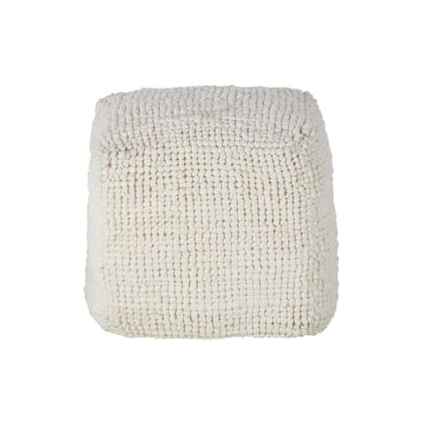 Pouf à bouclettes écrues Maisons Du Monde Poufs Pouf à Bouclettes écrues -Fauteuils Shop pouf a bouclettes ecrues 1000 6 0 226361 1