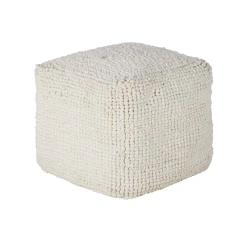 Pouf à bouclettes écrues Maisons Du Monde Poufs Pouf à Bouclettes écrues -Fauteuils Shop pouf a bouclettes ecrues 1000 6 0 226361 2