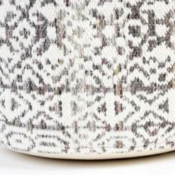 Drawer Poufs Pouf à Motifs D60cm Marron / Blanc -Fauteuils Shop pouf a motifs d60cm marron blanc 2