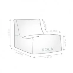 Sitting Point Poufs Pouf Aspect Cuir Surpiqué Coloris Caramel 65x100x65 -Fauteuils Shop pouf aspect cuir surpique coloris caramel 65x100x65 2