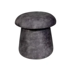Pirouette Paris Poufs Pouf Champignon En Velours Safran 3 Pirouette Paris Poufs Pouf Champignon En Velours Safran -Fauteuils Shop pouf champignon en velours gris