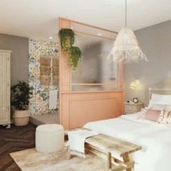 Maisons Du Monde Poufs Pouf Coffre Capitonné Crème -Fauteuils Shop pouf coffre capitonne creme 1000 6 20 211826 8