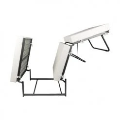 Dmora Poufs Pouf Convertible En Lit En Tissu Gris Tourterelle 3 Dmora Poufs Pouf Convertible En Lit En Tissu Gris Tourterelle -Fauteuils Shop pouf convertible en lit en tissu gris tourterelle 3