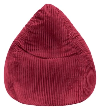 Pouf design d'intérieur en velours rouille Sitting Point Poufs Pouf Design D'intérieur En Velours Rouille -Fauteuils Shop pouf design d interieur en velours bordeaux 1