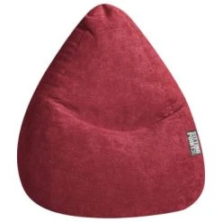 Sitting Point Poufs Pouf Design D'intérieur En Velours Noir -Fauteuils Shop pouf design d interieur en velours bordeaux 2