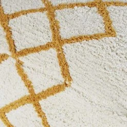 Maisons Du Monde Poufs Pouf En Coton Jaune Et Blanc 2 Maisons Du Monde Poufs Pouf En Coton Jaune Et Blanc -Fauteuils Shop pouf en coton jaune et blanc 1000 9 10 222845 3