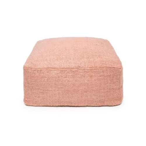Pouf en coton rose Bazar Bizar Poufs Pouf En Coton Rose -Fauteuils Shop pouf en coton rose