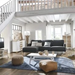 Maisons Du Monde Poufs Pouf En Cuir De Buffle Camel Tressé 3 Maisons Du Monde Poufs Pouf En Cuir De Buffle Camel Tressé -Fauteuils Shop pouf en cuir de buffle camel tresse 1000 4 12 202593 4