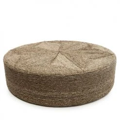 Bazar Bizar Poufs Pouf En Herbe De Mer Naturel Xl D100
