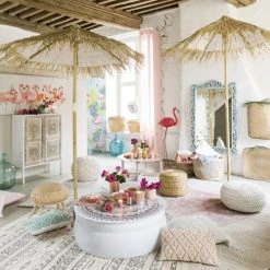 Maisons Du Monde Poufs Pouf En Jonc De Mer Tressé -Fauteuils Shop pouf en jonc de mer tresse 1000 1 16 139129 11