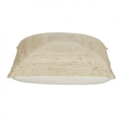 Maisons Du Monde Poufs Pouf En Jute Et Coton Beige
