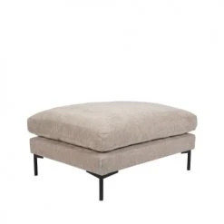 Zuiver Poufs Pouf En Tissu Beige -Fauteuils Shop pouf en tissu beige 2