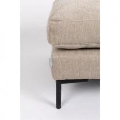 Zuiver Poufs Pouf En Tissu Beige -Fauteuils Shop pouf en tissu beige 4