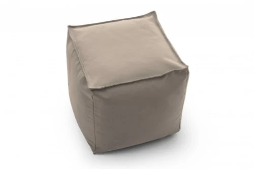 Pouf en tissu beige Talamo Italia Poufs Pouf En Tissu Beige -Fauteuils Shop pouf en tissu beige 9
