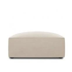 Micadoni Home Poufs Pouf En Velours Beige -Fauteuils Shop pouf en velours beige 3