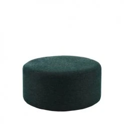 Pomax Poufs Pouf En Velours D80cm Vert