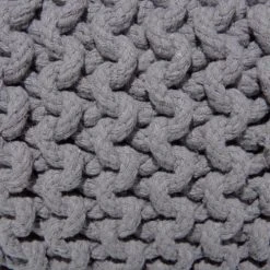 Beliani Poufs Pouf Gris Foncé 40 X 25 Cm 4 Beliani Poufs Pouf Gris Foncé 40 X 25 Cm -Fauteuils Shop pouf gris fonce 40 x 25 cm 4