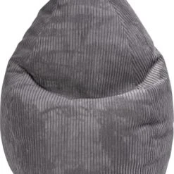 Sitting Point Poufs Pouf Poire XL D'intérieur Velours Grosse Cote Mauve 70x110cm -Fauteuils Shop pouf poire xl d interieur velours grosse cote anthracite 70x110cm