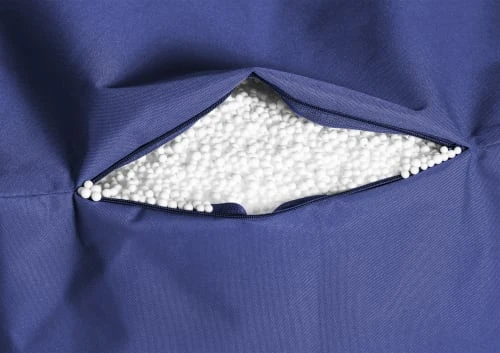 Pouf poire XXL d'intérieur bleu foncé 80x130cm Sitting Point Poufs Pouf Poire XXL D'intérieur Bleu Foncé 80x130cm -Fauteuils Shop pouf poire xxl d interieur bleu fonce 80x130cm 2