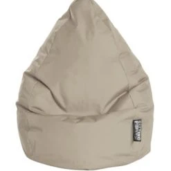 Sitting Point Poufs Pouf Poire XXL D'intérieur Bleu Foncé 80x130cm 4 Sitting Point Poufs Pouf Poire XXL D'intérieur Bleu Foncé 80x130cm -Fauteuils Shop pouf poire xxl d interieur kaki beige 80x130cm