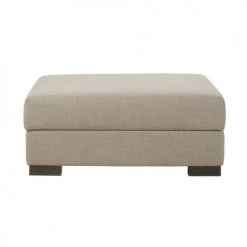 Maisons Du Monde Poufs Pouf Pour Canapé Modulable Avec Coffre De Rangement Beige