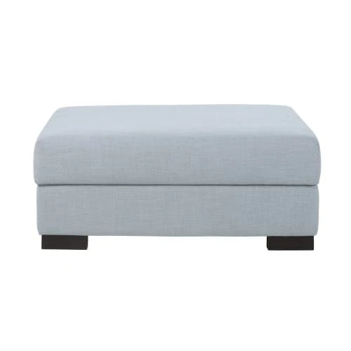 Maisons Du Monde Poufs Pouf Pour Canapé Modulable Avec Coffre De Rangement Bleu Glacier -Fauteuils Shop pouf pour canape modulable avec coffre de rangement bleu glacier 1000 1 35 213317 1